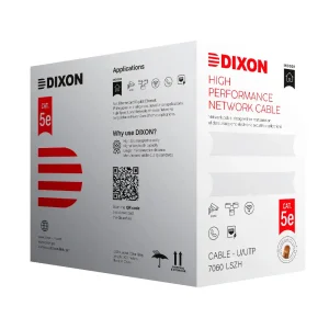 Cable U/UTP Cat 5e 4Px24 AWG LSZH – 305m – Serie 7060