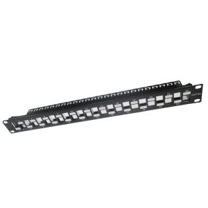 Placa Patch Panel de 24 puertos Cat 6A