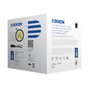 Cable F/UTP Cat 6 4Px23 AWG – 305m – 9067 – Para Uso Exterior