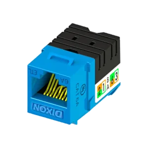 Jack DIXON RJ 45 Cat 6A de Poncheo 90° Serie KJ38 C6A US